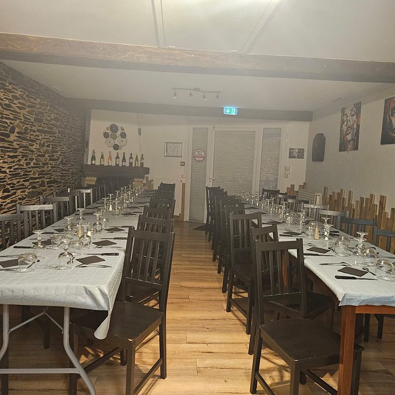 Vue extérieure du restaurant